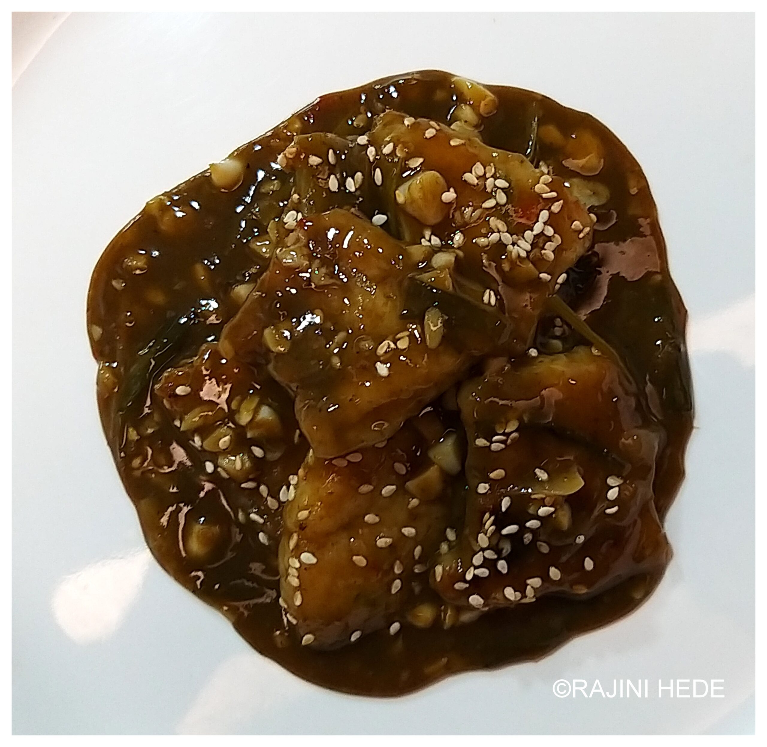 FISH IN CORIANDER GARLIC SAUCE Rajini's Kitchen